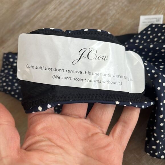 J‎ Crew Hipster bikini bottom in dot Size 2X - Picture 5 of 6